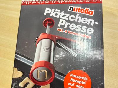 Nutella Cookie Press - Replacement Ring for the Biscuit Press