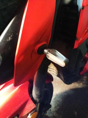 Holder for LED-Blinker for the Dayi E-Odin