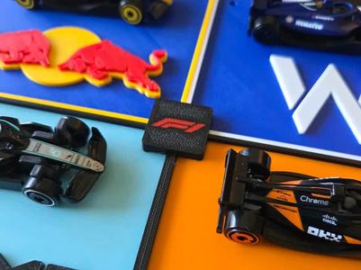 Filler Plates for F1 Hot Wheels Displays