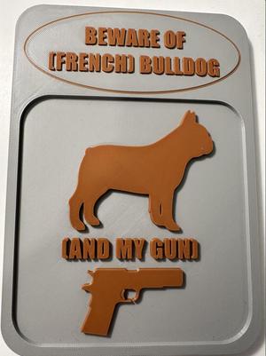 Beware of Dog Sign funny