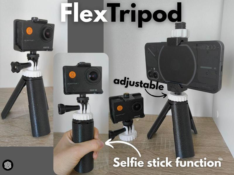 Camera & Phone Tripod