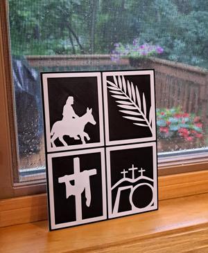 Easter Quad Panel