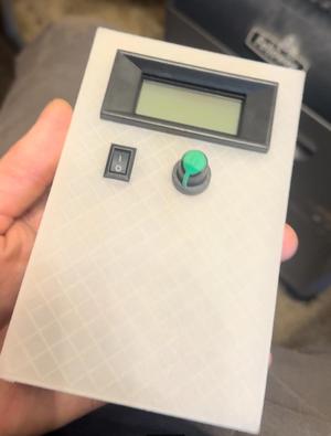 El Cheapo O2 Purity Tester build kit face plate