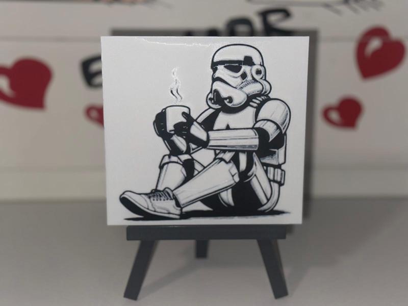 Hueforge - Coffee Break in the Empire