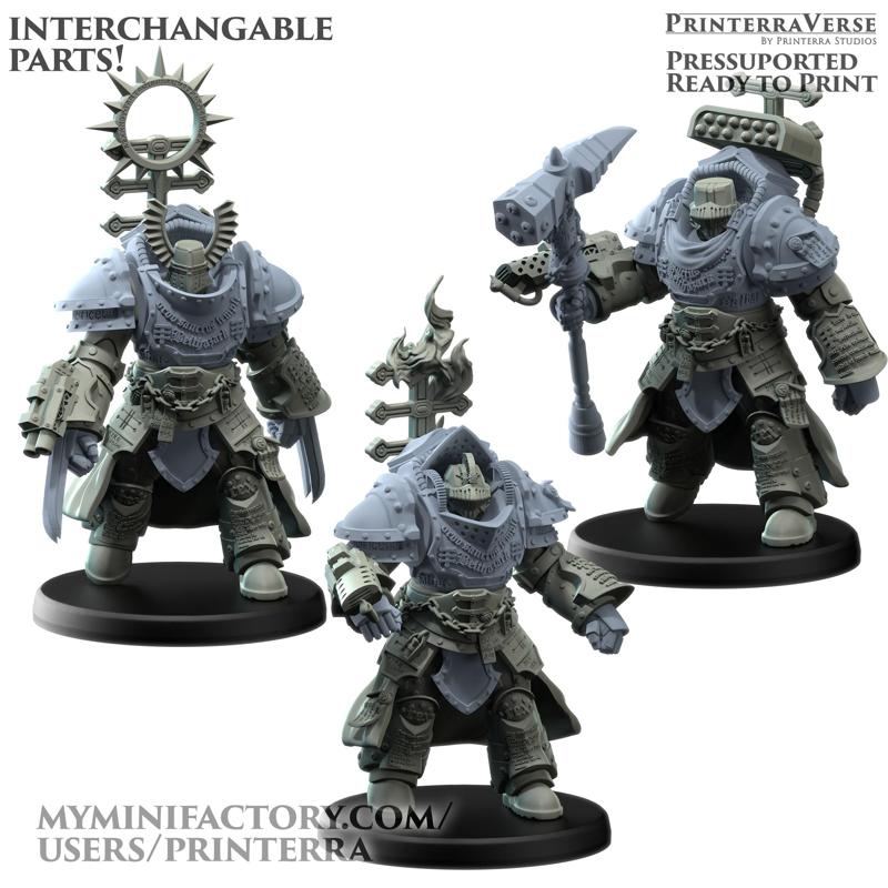 044 BELTHAZARK Grey Church Guards Crusader