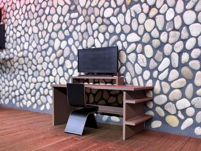 miniature desck & chair dollhouse various scale 