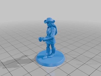 Elven Barista Cowgirl