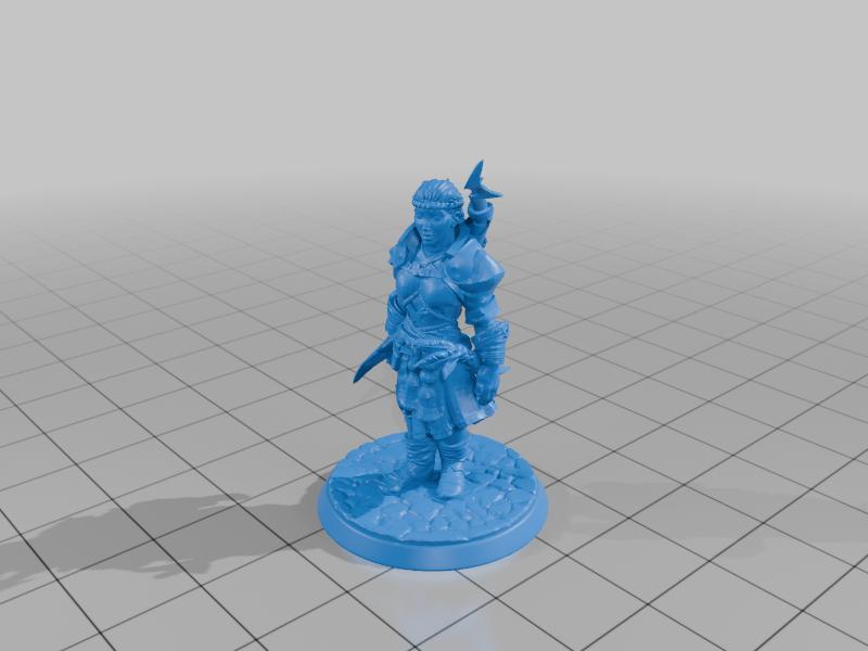 Female Human Ranger - Not a Goose