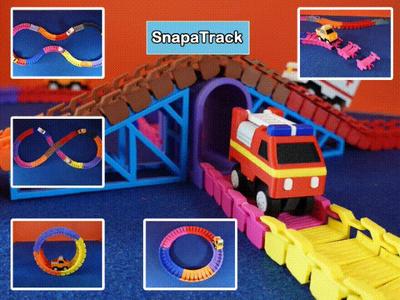SnapaTrack - The Snap Fit Track and Trucks Set