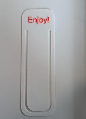 Enjoy bookmark