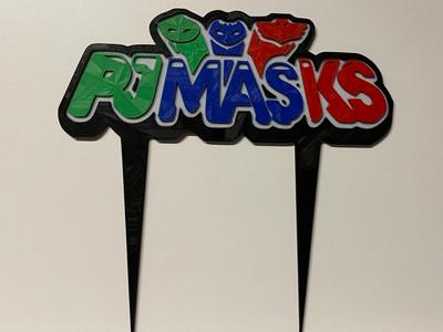PJ Masks Cake Topper