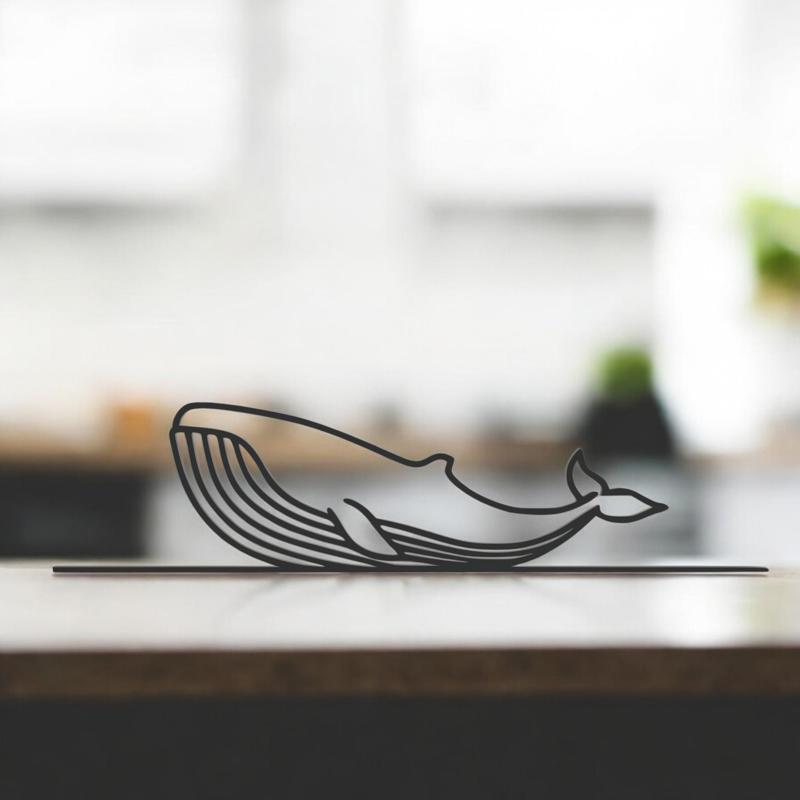 Whale Line Art - Desktop Line Art