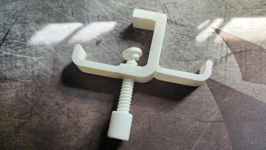 Clamp-on Dual Headphone Holder