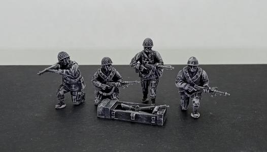 28 mm Imperial Japan Navy paratroopers assault team