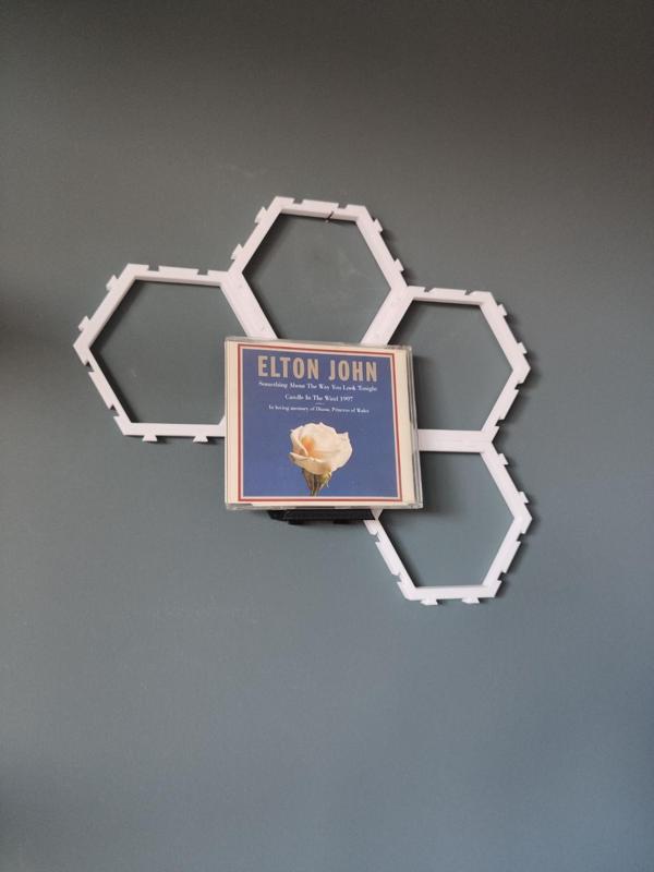 Honeycomb System, groove hive for pictures and cd