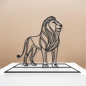 Lion Line Art - Desktop Line Art