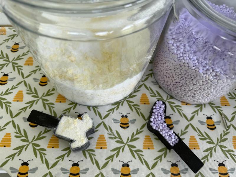 DIY Laundry Measuring Scoops