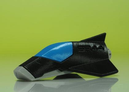 SR44 Sci-fi spaceship toy No.7 (larger sized) - no support - easy print