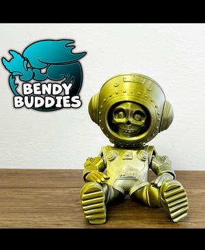 Astronaut Skelenaut Hands / Undead Soldier Articulated / Print-in-Place Creature / Cute Skelet