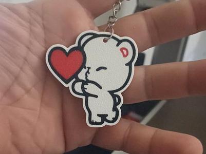 Cute Bear keychain