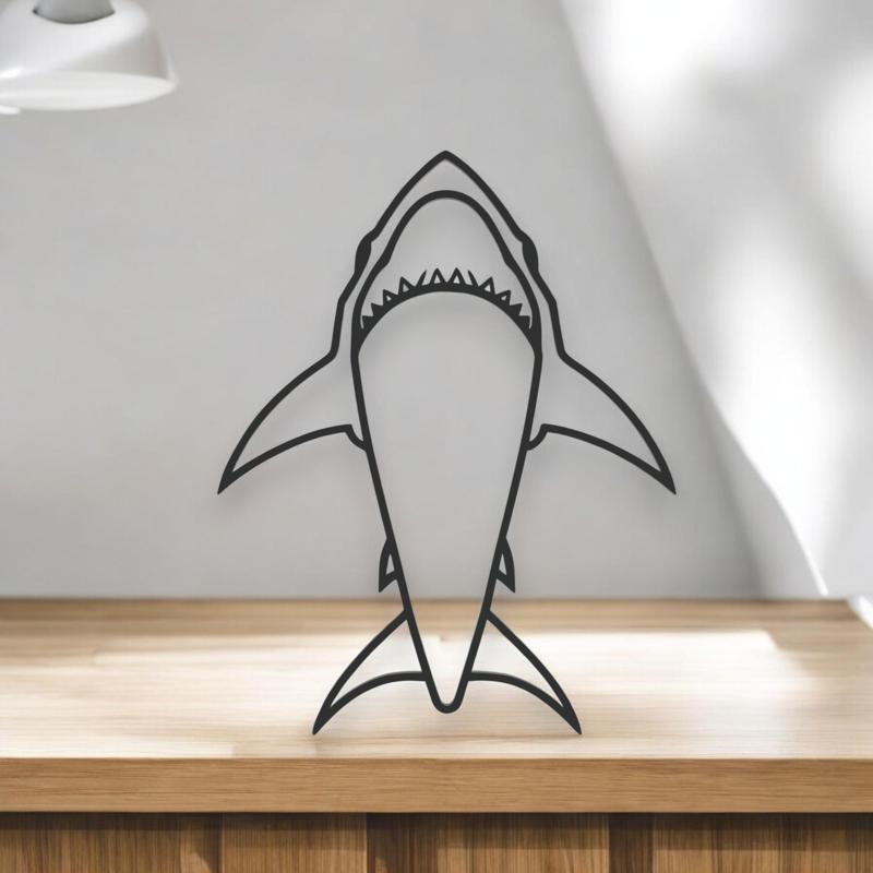 Shark Line Art - Desktop Line Art