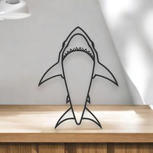 Shark Line Art - Desktop Line Art