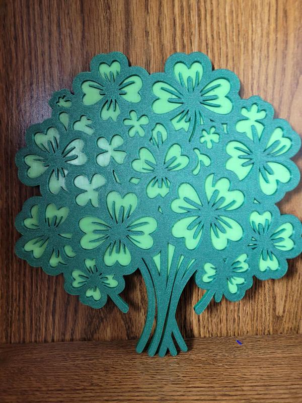 Shamrock Bouquet with a base layer