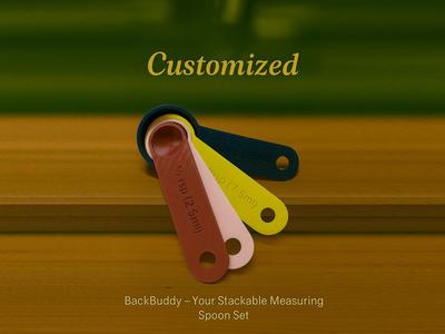 BackBuddy – Your Stackable Measuring Spoon Set