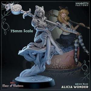 Alicia Wonder - 75mm Scale