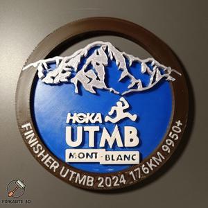 UTMB 2024 Finisher Medal