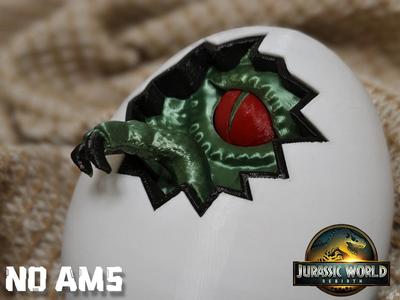 Jurassic world—dino in egg Modular Print【NO AMS】