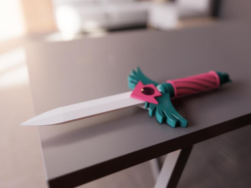 Squid game inspired seeker dagger / knife season 3
