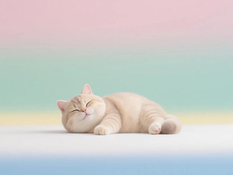 Relaxed Cat Print-in-Place for A1 mini