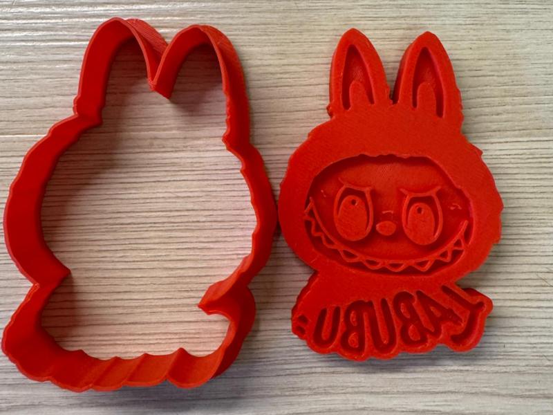 Labubu cookie cutter 