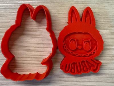 Labubu cookie cutter 