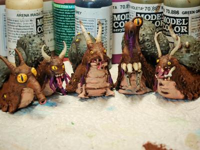 Disease Snail Deamons of the Grimdark Plague God