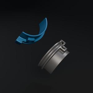 Bottom bracket cable guide (40 mm)