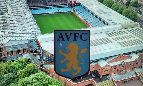 AMS / MMU Aston Villa FC coaster or plaque 