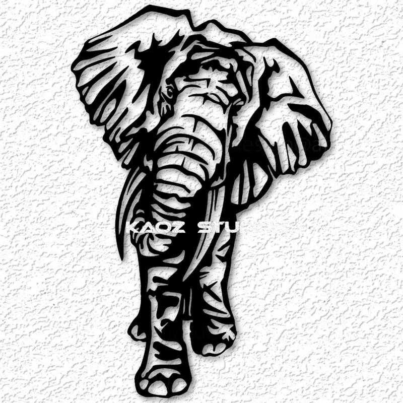 elephant wall art safari wall decor