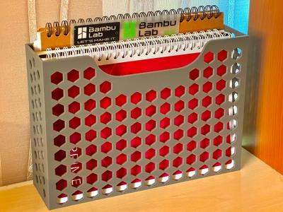 Honeycomb & Grid A5 Paper Organizers (S/M/L/XL)