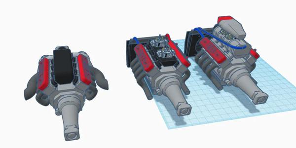 V8 engines by Jaxon Kowalenko