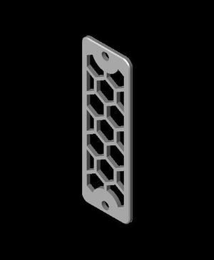 10" Rack 2U Pi Rack Parts