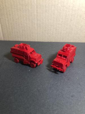 MRAP Card Model 1:100 Scale
