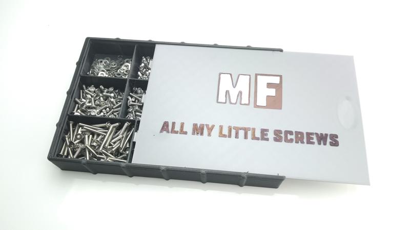 SCREW HOLDER BOX print in place