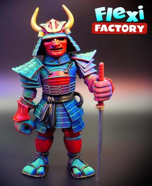 Flexi Factory Samurai with 3MF Included