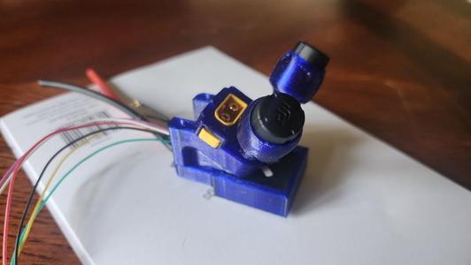 Speedybee Mario5 DJI 04 antenna, XT60 and Foxeer M10 GPS mount