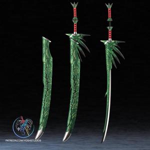 MH Huntsman Sword 3D Printer STL File