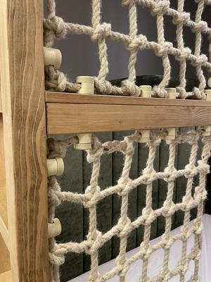 Rope, net, pole, cable holder / mount