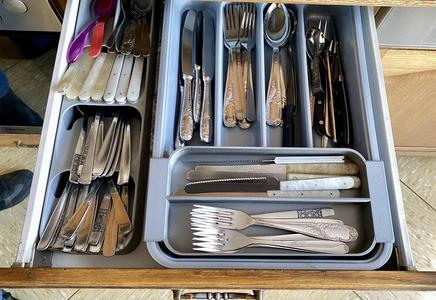 Second Floor Drawer for Silverware