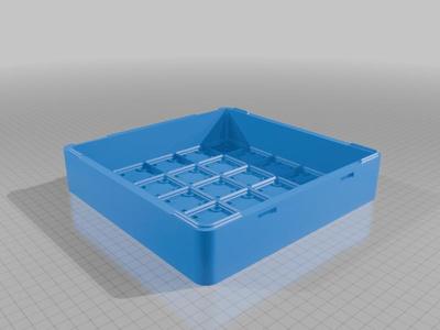 [Gridfinity] 5x5x 8U/10U/12U box stackable with sliding lock